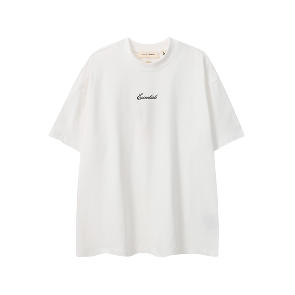 シンプルロゴ フロント刺繍 大人カジュアル デイリー主力 FOG Essentials エッセンシャルズ コピー 半袖Tシャツ