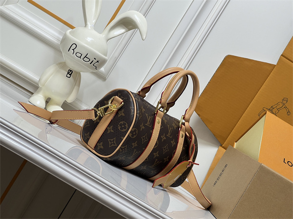 ボストンバッグ モノグラム総柄 45cm LOUIS VUITTON ルイヴィトン コピー ショルダー付き 収納力 週末旅行向け
