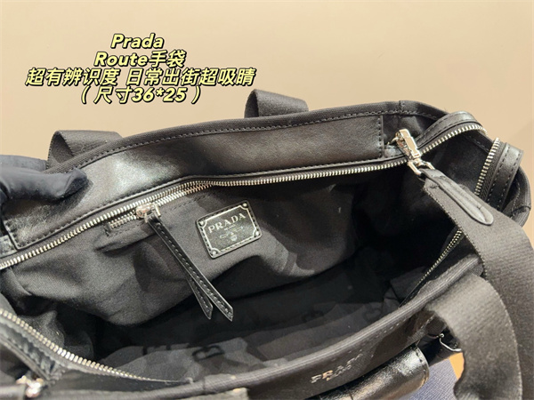 Prada Route 2026春夏プラダハンドバッグコピー大容量通勤通学斜め掛け人気オシャレ上品