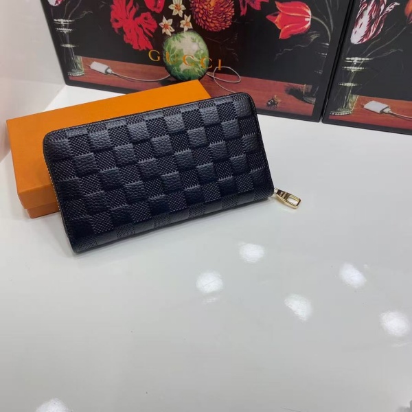 LOUIS VUITTON ルイヴィトン ラウンドファスナー長財布 ダミエ調エンボスレザー 大容量収納 使いやすい 売れ筋候補