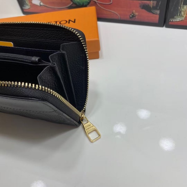 LOUIS VUITTON ルイヴィトン ラウンドファスナー長財布 ダミエ調エンボスレザー 大容量収納 使いやすい 売れ筋候補