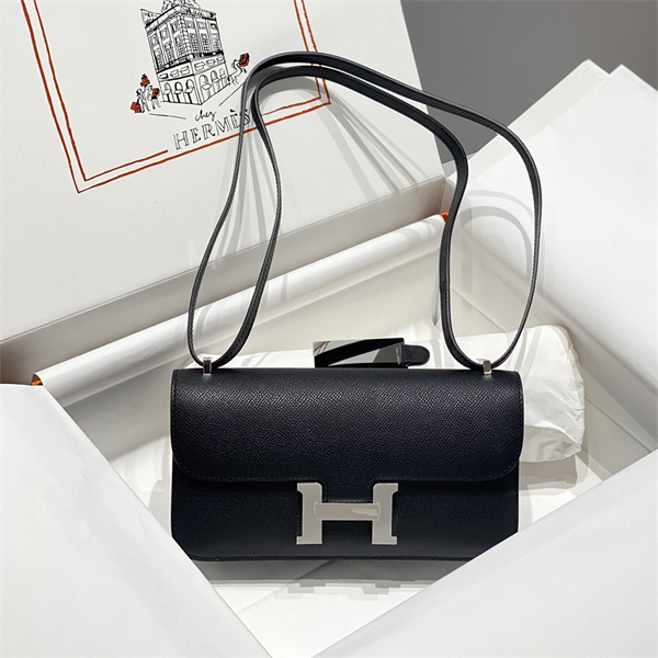 Hermès Constance Elan 2026トレンドエルメスショルダーバッグコピー黒色上品
