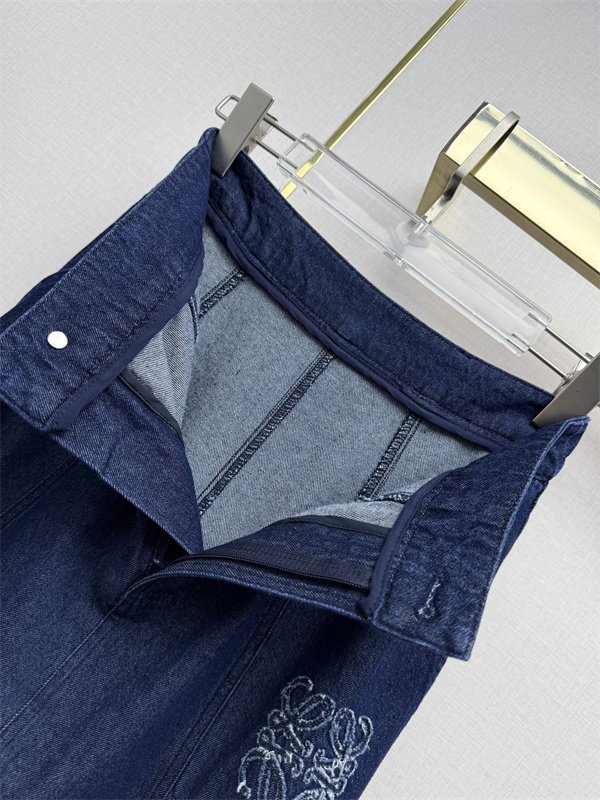 激安26SS☆☆LOEWE ロエベデニムロングスカートコピーエレガントレディース人気