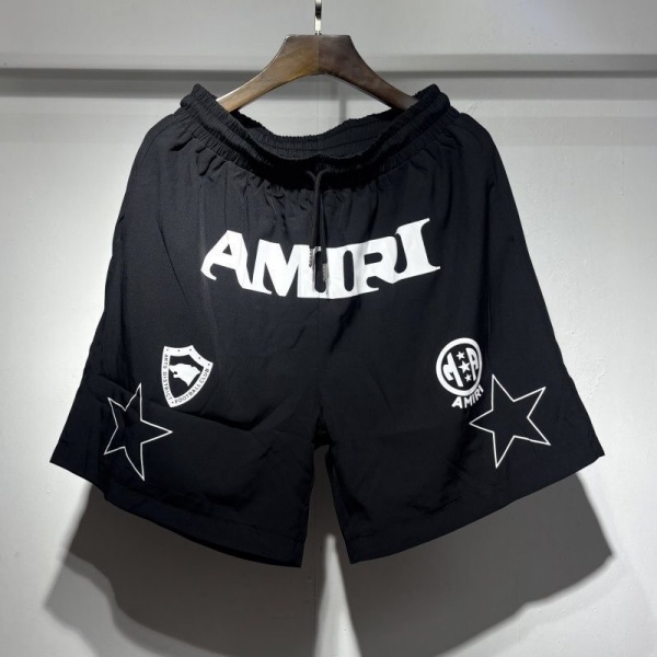 AMIRI コピー サッカーシャツセットアップ 半袖シャツ ショートパンツ 上下セット スポーツミックス 主役級 2026新作