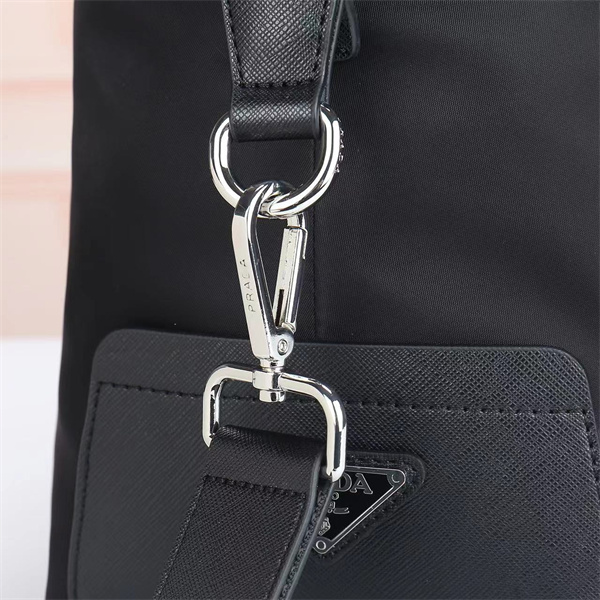 軽い防水2026最新プラダボストンバッグコピー PRADA メンズ収納性抜群黒色旅行用