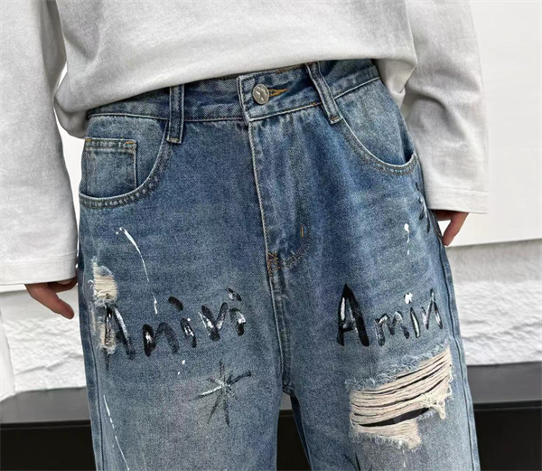 スターアート ダメージジーンズ デザイン性抜群 AMIRI アミリ コピー ジーンズ 着映えアイテム ストリートモード 高評価候補