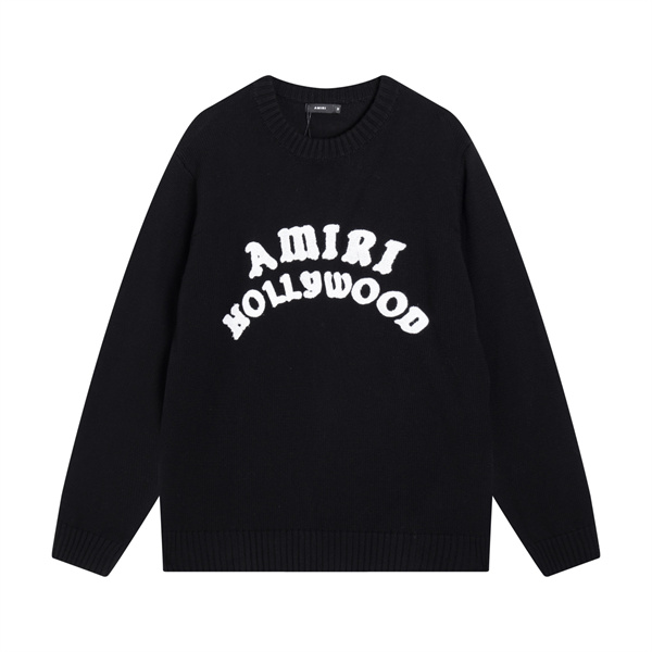 フロントロゴ プルオーバー ヴィンテージ風 AMIRI アミリ コピー セーター アメカジ映え デイリー主役