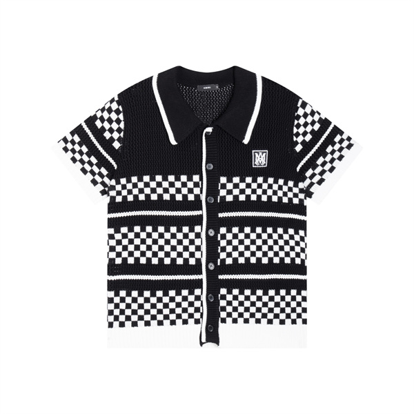 クラシックモチーフ ニットポロセットアップ モードカジュアル AMIRI アミリ コピー セットアップ 洗練スタイル 着回し力抜群