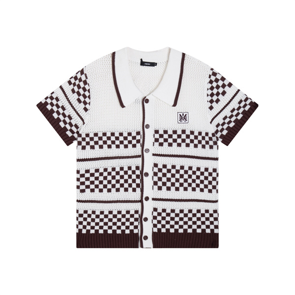 クラシックモチーフ ニットポロセットアップ モードカジュアル AMIRI アミリ コピー セットアップ 洗練スタイル 着回し力抜群
