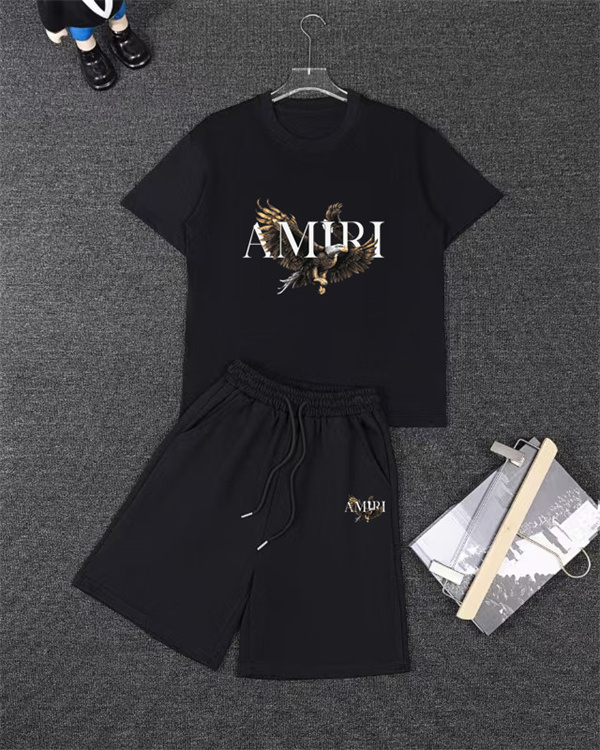 フロントエンブレム スポーツカジュアルセットアップ こなれ見え AMIRI アミリ コピー セットアップ トレンドアイテム サマーコーデ