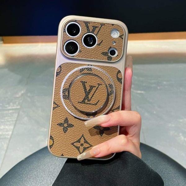 LOUIS VUITTON コピー IPHONE17 新作 iPhoneケース MagSafe対応 レザー調 耐衝撃 人気上昇中