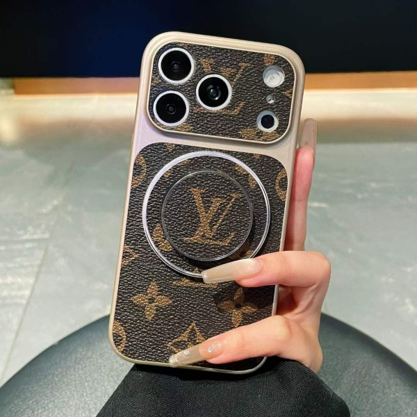 LOUIS VUITTON コピー IPHONE17 新作 iPhoneケース MagSafe対応 レザー調 耐衝撃 人気上昇中