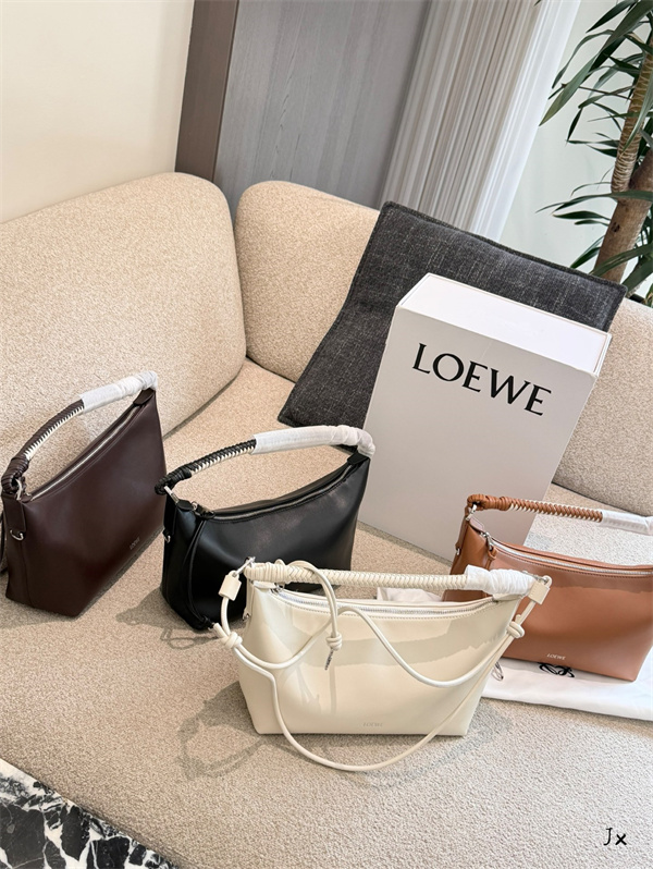 Loewe ロエベハンドバッグコピー2026人気新作ファッション最新トレンド4色斜め掛け