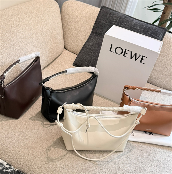 Loewe ロエベハンドバッグコピー2026人気新作ファッション最新トレンド4色斜め掛け