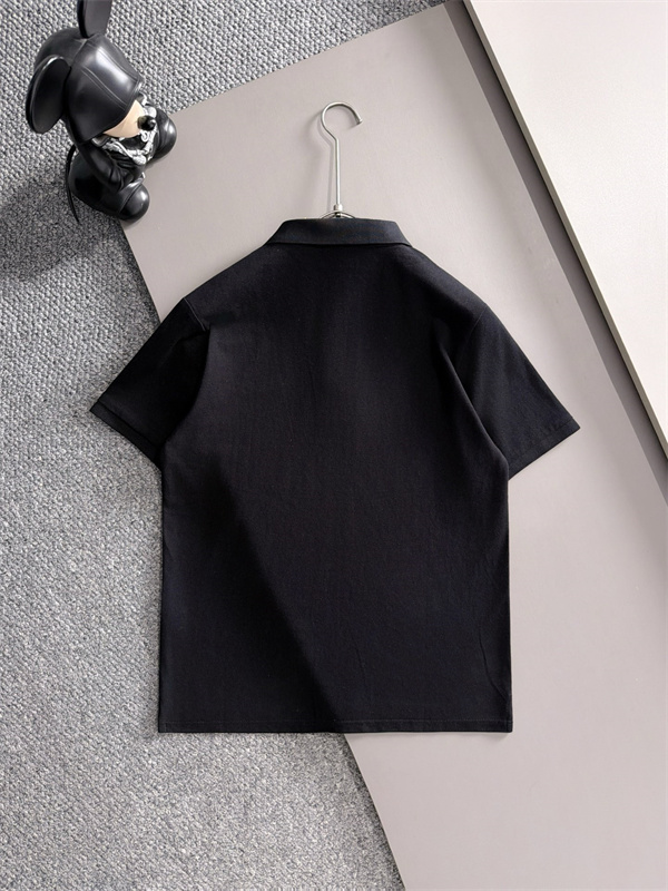 2026春夏ラコステポロシャツコピーメンズファッションカジュアル黒色 LACOSTE