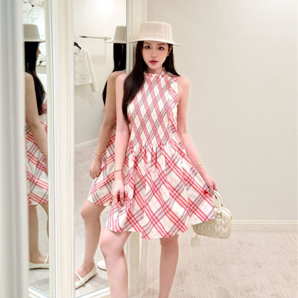 話題沸騰中 センス抜群 チェック柄ワンピース BURBERRY バーバリー コピー ワンピース ランキング上位 高見えコーデ