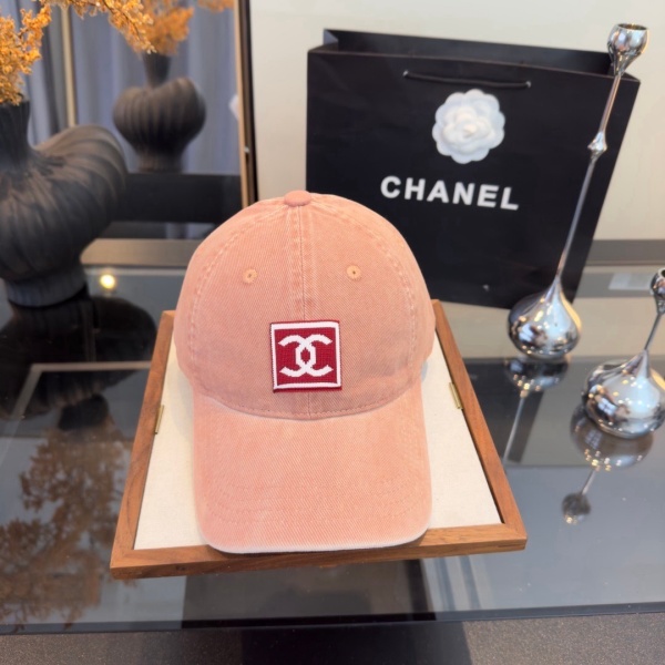 CHANEL シャネル 2026新作 CCロゴ刺繍ヴィンテージウォッシュベースボールキャップ コットン ユニセックス カジュアル 定番人気