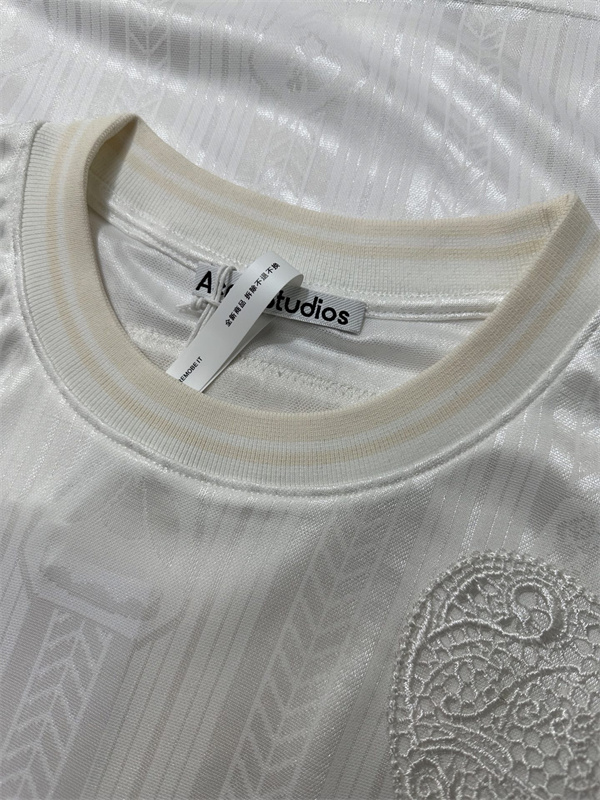 Acne Studios 26SS新作☆アクネストゥディオズ長袖tシャツ スーパーコピーテクニカルジャカードサッカーユニフォーム