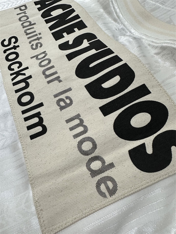 Acne Studios 26SS新作☆アクネストゥディオズ長袖tシャツ スーパーコピーテクニカルジャカードサッカーユニフォーム