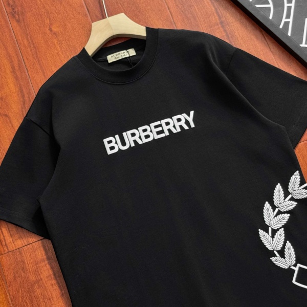 BURBERRY バーバリー 2026新作 ロゴプリント 半袖Tシャツ コットン