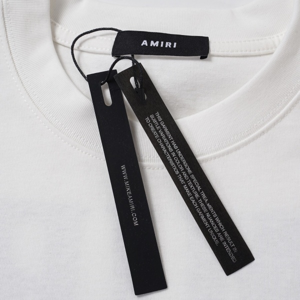AMIRI アミリ 2026新作 ラインストーン ロゴプリント 半袖Tシャツ コットン クルーネック オーバーサイズ 人気