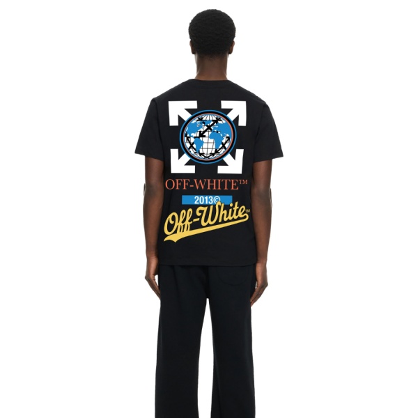 OFF-WHITE オフホワイト 2026新作 バックアローロゴ ワールド