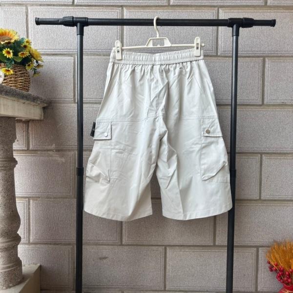 STONE ISLAND ストーンアイランド ナイロンカーゴショーツ ワッペンロゴ ドローコード ウエストゴム 軽量 撥水 ハーフパンツ メンズ