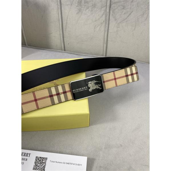 26ss 新作 チェック柄 メンズ レディース BURBERRY バーバリー コピー ベルト 人気アクセサリー 高品質