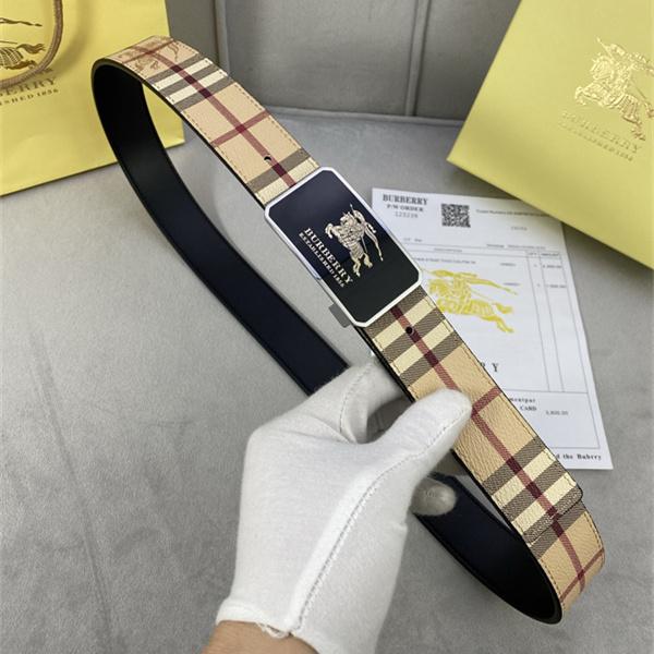 26ss 新作 チェック柄 メンズ レディース BURBERRY バーバリー コピー ベルト 人気アクセサリー 高品質
