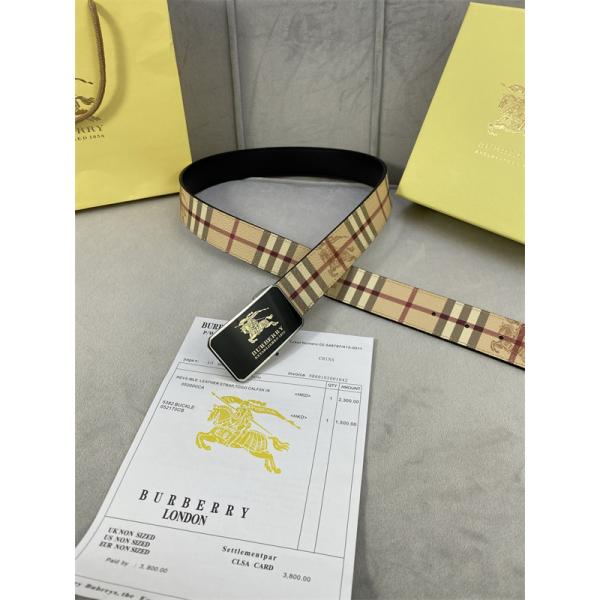 26ss 新作 チェック柄 メンズ レディース BURBERRY バーバリー コピー ベルト 人気アクセサリー 高品質