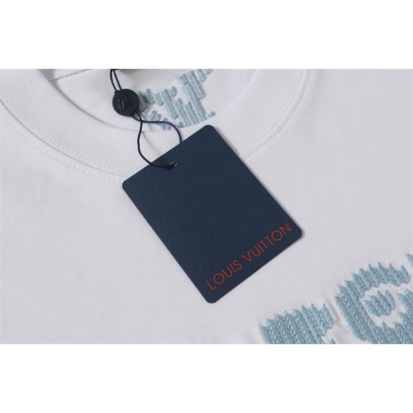 LOUIS VUITTON ルイヴィトン コピー Tシャツ カジュアル半袖 メンズ シンプルデザイン 人気商品 快適着用
