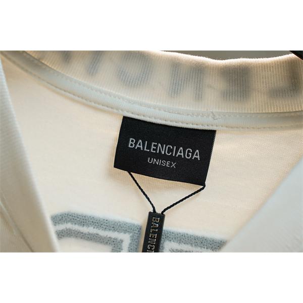 ロゴ刺繍 半袖 メンズ 人気アイテム シンプルデザイン BALENCIAGA バレンシアガ コピー Tシャツ 定番人気