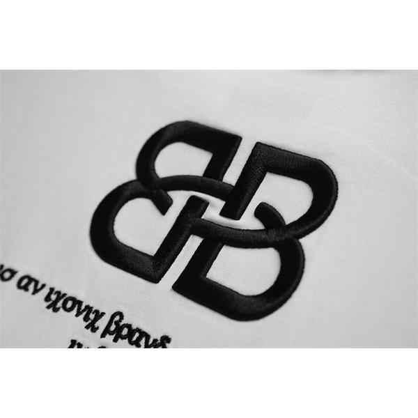 ロゴ刺繍 半袖 メンズ 人気アイテム シンプルデザイン BALENCIAGA バレンシアガ コピー Tシャツ 定番人気