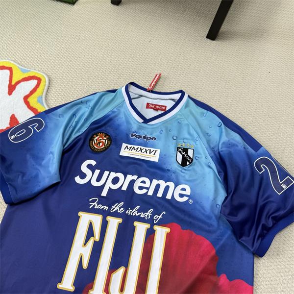 Supreme × FIJI コラボ SS26 WEEK9 Soccer Short シュプリームセットアップコピー人気