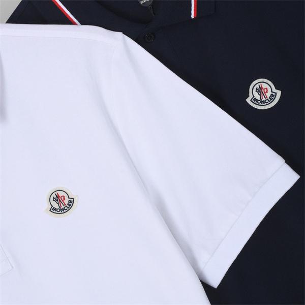 ワンポイント刺繍 メンズ 上質 デイリー使い MONCLER モンクレール コピー ポロシャツ おすすめアイテム