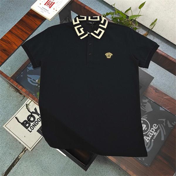 ワンポイント メンズ ラグジュアリーカジュアル 着映え VERSACE ヴェルサーチ コピー Tシャツ 注目アイテム
