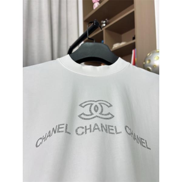 ワンポイントロゴ 半袖 メンズ きれいめコーデ 快適な着心地 CHANEL シャネル コピー Tシャツ 人気モデル