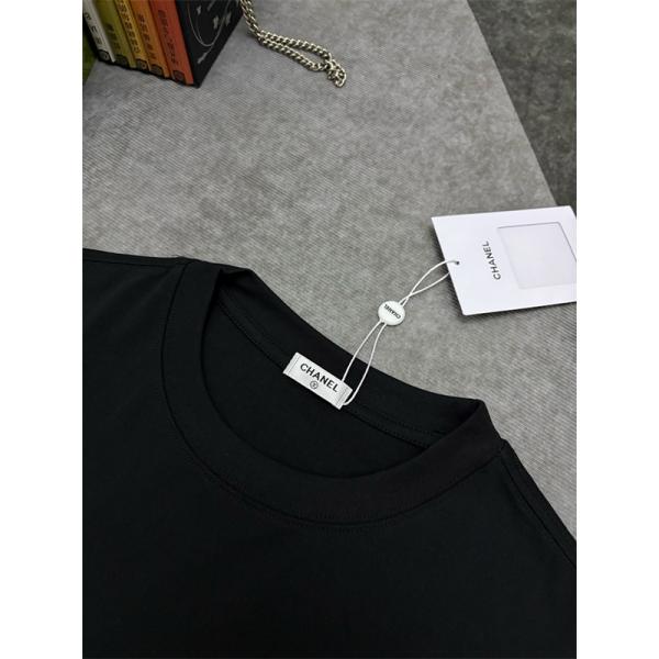 グラフィックロゴ 半袖 メンズ 個性派ファッション 上品カジュアル 2026最新 CHANEL シャネル コピー Tシャツ