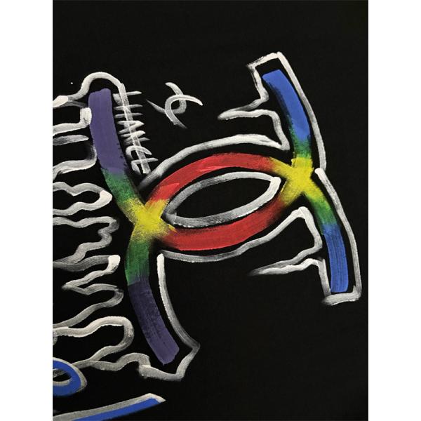 グラフィックロゴ 半袖 メンズ 個性派ファッション 上品カジュアル 2026最新 CHANEL シャネル コピー Tシャツ