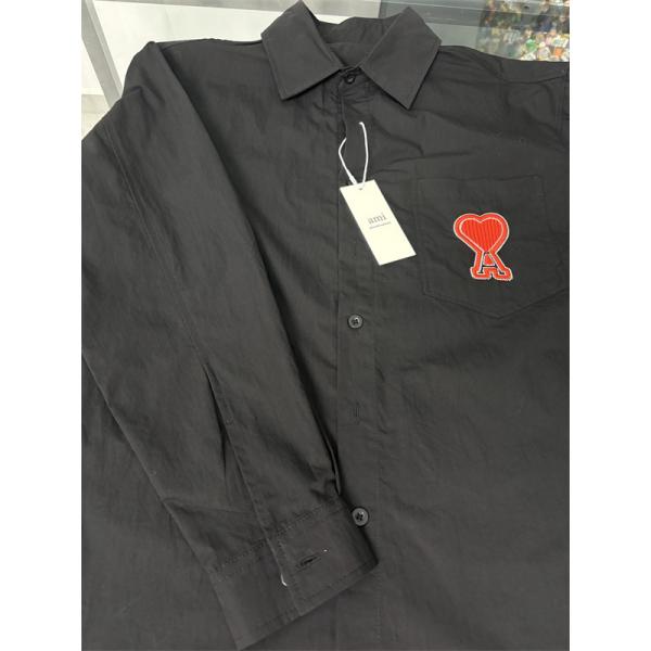 バックプリント メンズ 個性派スタイル オシャレ見え AMI アミ コピー Tシャツ 注目アイテム