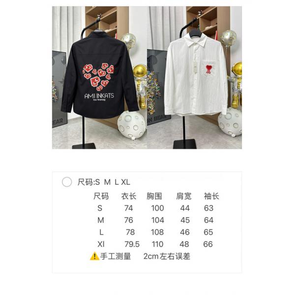 バックプリント メンズ 個性派スタイル オシャレ見え AMI アミ コピー Tシャツ 注目アイテム