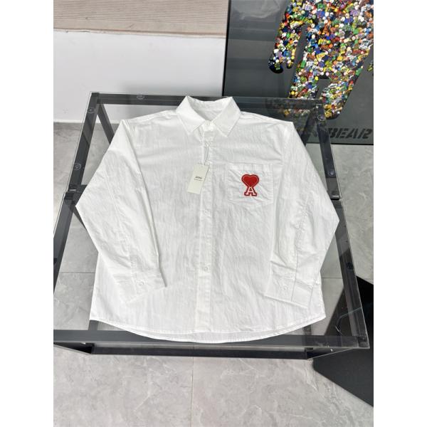 バックプリント メンズ 個性派スタイル オシャレ見え AMI アミ コピー Tシャツ 注目アイテム
