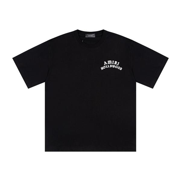 AMIRI アミリ コピー Tシャツ グラフィックロゴ メンズ 半袖 ワイドシルエット バックデザイン こなれ感 カジュアルコーデ おすすめトップス