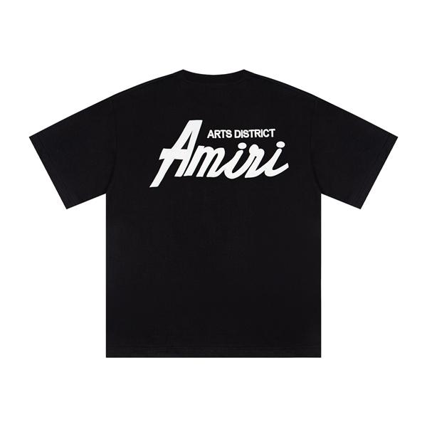 ワンポイントロゴ メンズ バックプリント リラックスフィット 個性派デザイン AMIRI アミリ コピー 半袖カットソー デイリーコーデ