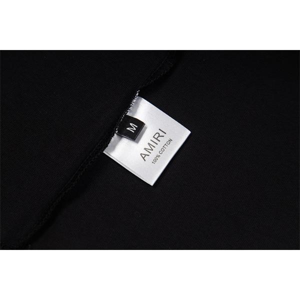 ワンポイントロゴ メンズ バックプリント リラックスフィット 個性派デザイン AMIRI アミリ コピー 半袖カットソー デイリーコーデ