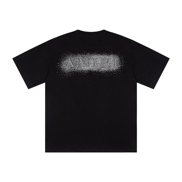 ワンポイントロゴ メンズ バックプリント スモークグラフィック リラックスフィット AMIRI アミリ コピー 半袖カットソー デイリーコーデ