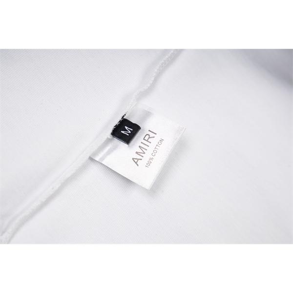 バックロゴ 半袖 大胆プリント ワイドシルエット 個性派ストリート AMIRI アミリ コピー Tシャツ メンズ デイリーコーデ 人気急上昇