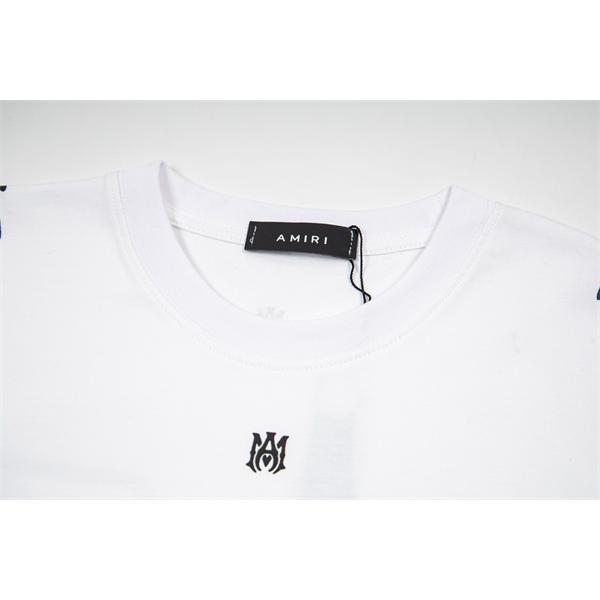 ワンポイント22 メンズ バックデザイン ナンバープリント ストリートカジュアル AMIRI アミリ コピー Tシャツ 注目アイテム