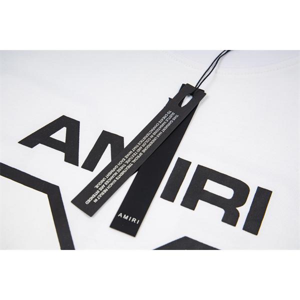 ワンポイント22 メンズ バックデザイン ナンバープリント ストリートカジュアル AMIRI アミリ コピー Tシャツ 注目アイテム