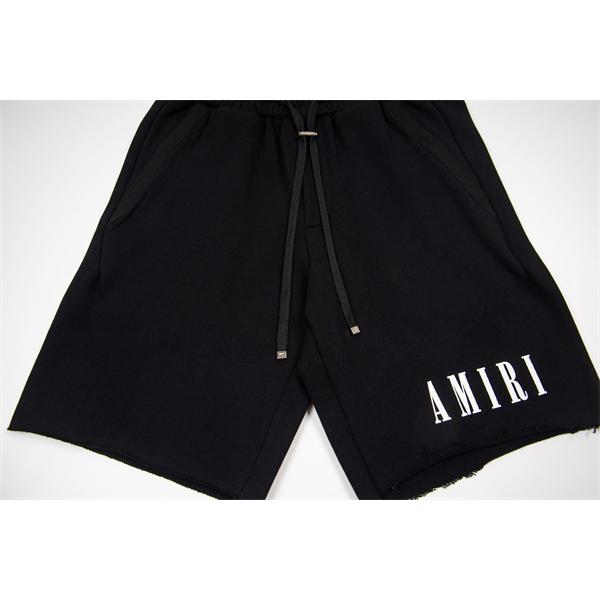 ロゴ刺繍風 デイリー使い 快適フィット ストリートボトムス AMIRI アミリ コピー ショートパンツ メンズ お買い得